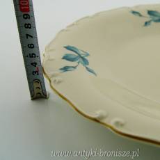 Patera porcelanowa Jaworzyna Śląska (Koenigszelt) 1930-1945 średnica 34 cm