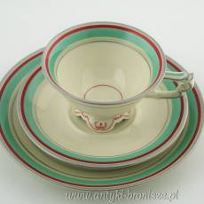 Filiżanka porcelanowa (trio) Niemcy Weiden Porzellanfabrik Christian Seltmann 1924-1946r
