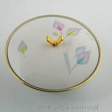 Bombonierka porcelanowa Niemcy Windischeschenbach Oscar Schaller & Co. Nachfolger 1930-1950.