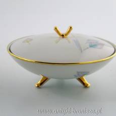 Bombonierka porcelanowa Niemcy Windischeschenbach Oscar Schaller & Co. Nachfolger 1930-1950.