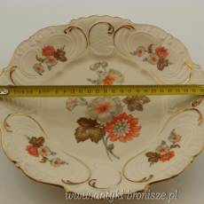 Talerz porcelanowy (patera) ozdobny Niemcy Vohenstrauß Porzellanfbrik Johann Seltmann 1917-1933r.