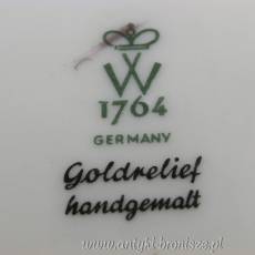 Filiżanka Niemcy Wallendorf ręcznie malowana lata 60. XXw.