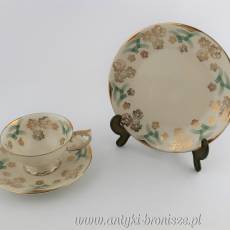 Filiżanka porcelanowa (trio) Niemcy Vohenstrauß Porzellanfbrik Johann Seltmann 1917-1933r.