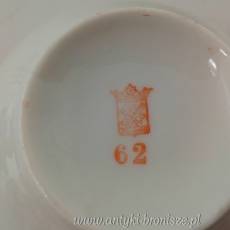 Filiżanka porcelanowa (trio) Niemcy Bawaria Schirnding Porzellan A.G. 1925-1936r.