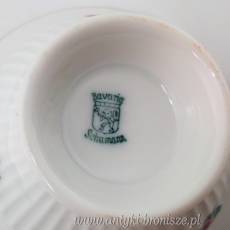 Filiżanka porcelanowa (trio) Niemcy Bawaria Arzberg Carl Schumann Porzellanfabrik ok 1918-1929r