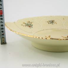 Patera porcelanowa Niemcy Kronacher Porzellanfabrik Stockhardt und Schmidt- Eckert po 1925r,