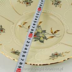Patera porcelanowa Niemcy Kronacher Porzellanfabrik Stockhardt und Schmidt- Eckert po 1925r,