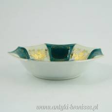 Mała ośmiokątna miska porcelanowa ręcznie malowana Japonia Chugai China