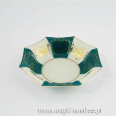 Mała ośmiokątna miska porcelanowa ręcznie malowana Japonia Chugai China