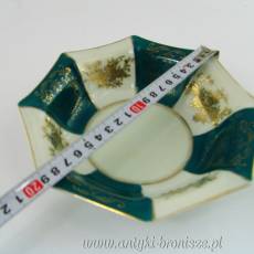 Mała ośmiokątna miska porcelanowa ręcznie malowana Japonia Chugai China