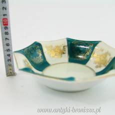 Mała ośmiokątna miska porcelanowa ręcznie malowana Japonia Chugai China