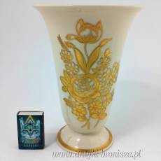 Wazon porcelanowy ręcznie malowany Niemcy Tirschenreuth malarnia porcelany A.Severin & Co.