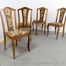 Komplet mebli stołowych (stół, 6 krzeseł)