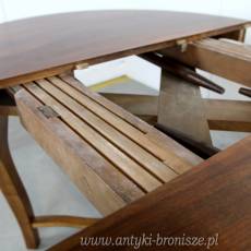 Komplet mebli stołowych (stół, 6 krzeseł)