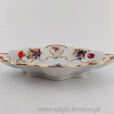 Półmisek porcelanowy Śląsk Sorau (Żary) dekor Dresden 1925-1940r