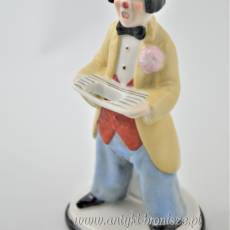 Klaun elegant śpiewa figurka do kolekcji wys.14cm