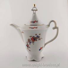 Dzbanek do kawy porcelanowy Śląsk Sorau (Żary) 1919-1945r