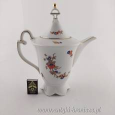 Dzbanek do kawy porcelanowy Śląsk Sorau (Żary) 1919-1945r