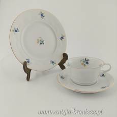 Filiżanka porcelanowa (trio) Niemcy Weiden Porzellanfabrik Christian Seltmann 1924-1948r