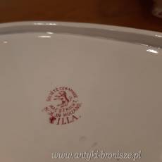 Zestaw z porcelany w rozowe wzory, sygnowana "CILLA Société CERAMIQUE Maestricht - Made in Holland" - poz. 2459