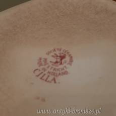 Zestaw z porcelany w rozowe wzory, sygnowana "CILLA Société CERAMIQUE Maestricht - Made in Holland" - poz. 2459