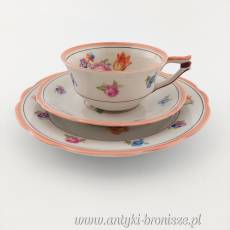 Filiżanka porcelanowa (trio) Karlsbad Germania Czechoslowacja