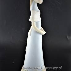 dama z kwiatami - Wiosna Royal Dux  Czechy wys.30cm