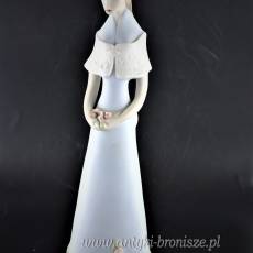 dama z kwiatami - Wiosna Royal Dux  Czechy wys.30cm