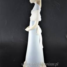dama z kwiatami - Wiosna Royal Dux  Czechy wys.30cm