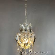 Antyczny żyrandol kryształowy Maria Teresa lampa sufitowa