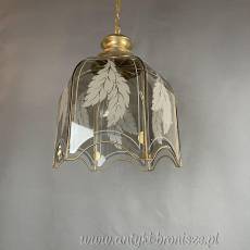 Antyczny żyrandol lampa sufitowa