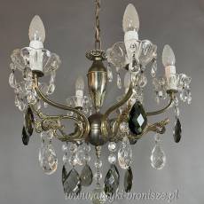 Antyczny żyrandol lampa sufitowa