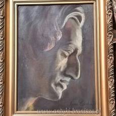 Polonik portret Fryderyka Chopina - Anna Czartoryska ( 1887 - 1980) olej