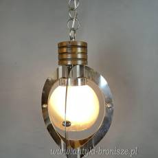 Żyrandol KULA lampa szklana sufitowa antyczna