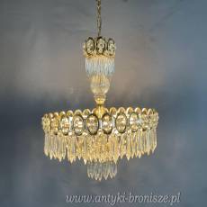 Antyczny żyrandol lampa sufitowa