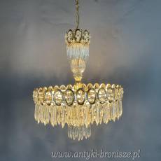 Antyczny żyrandol lampa sufitowa