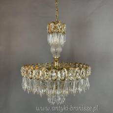 Antyczny żyrandol lampa sufitowa