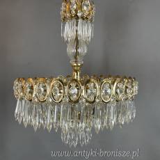 Antyczny żyrandol lampa sufitowa