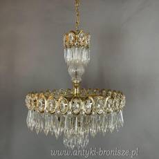 Antyczny żyrandol lampa sufitowa