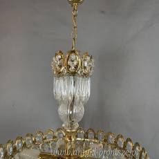 Antyczny żyrandol lampa sufitowa