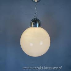 Żyrandol KULA, lampa szklana, sufitowa, antyczna