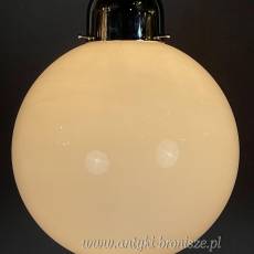 Żyrandol KULA, lampa szklana, sufitowa, antyczna
