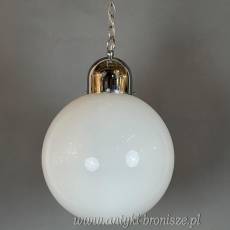 Żyrandol KULA, lampa szklana, sufitowa, antyczna