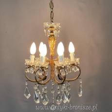 Żyrandol antyczny, lampa sufitowa