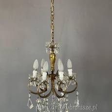 Żyrandol antyczny, lampa sufitowa