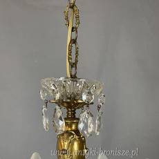 Żyrandol antyczny, lampa sufitowa