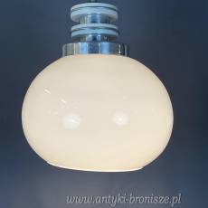 Żyrandol KULA, lampa szklana, sufitowa, antyczna