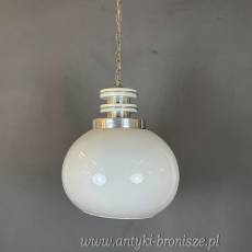 Żyrandol KULA, lampa szklana, sufitowa, antyczna