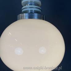 Żyrandol KULA, lampa szklana, sufitowa, antyczna