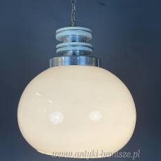 Żyrandol KULA, lampa szklana, sufitowa, antyczna